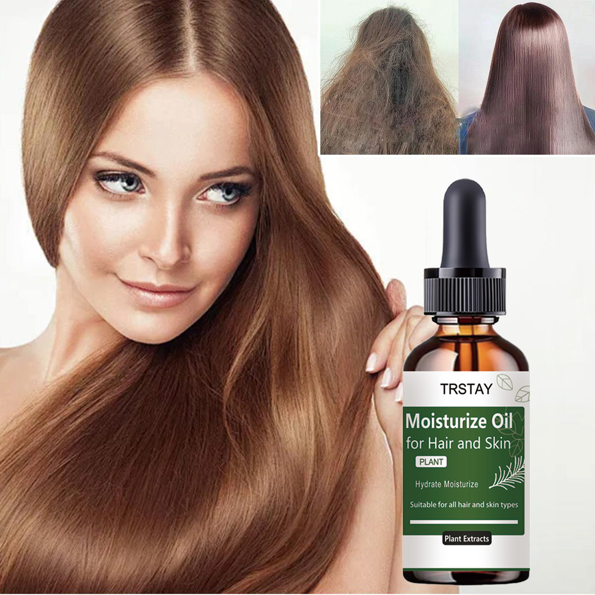 Rosemary Hair Oil - TRSTAY Olejek eteryczny rozmarynowy Wzmacniający włosy