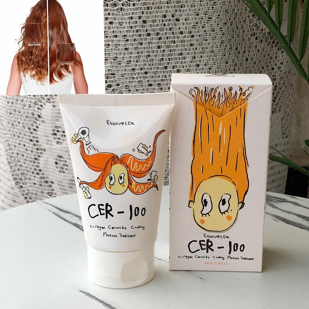 Hair Care Korea - Cer-100 Kolagenowa Maska do Włosów dla