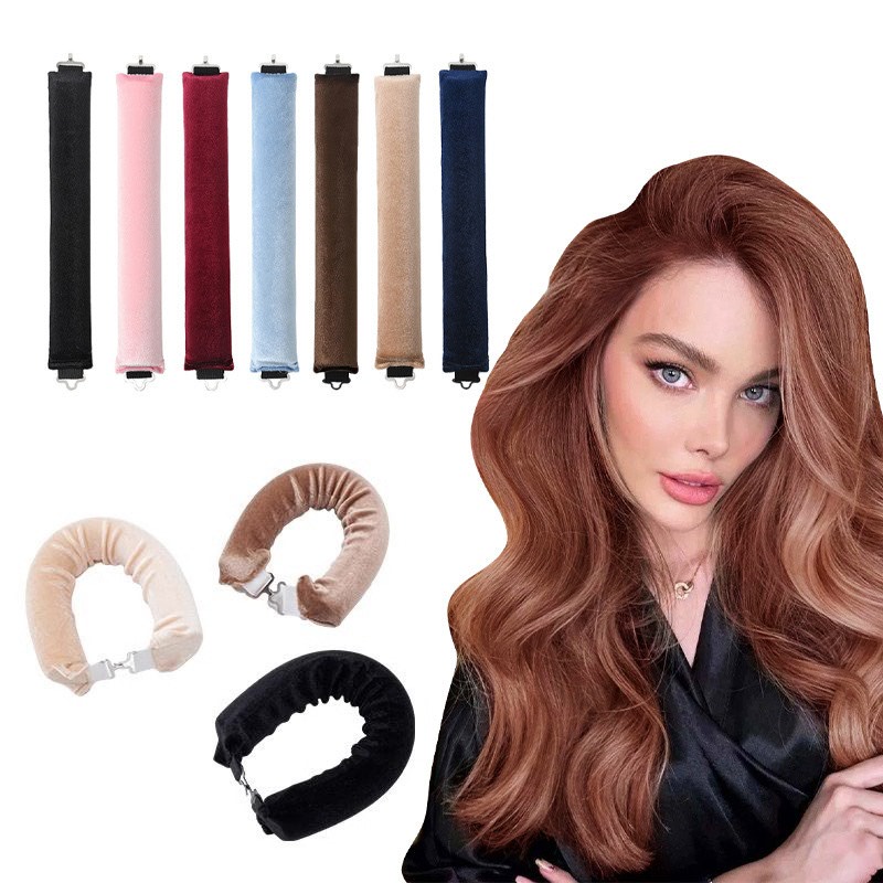 Hair Care Curly Hair - Bezgrzewcze wałki do włosów, opaska do