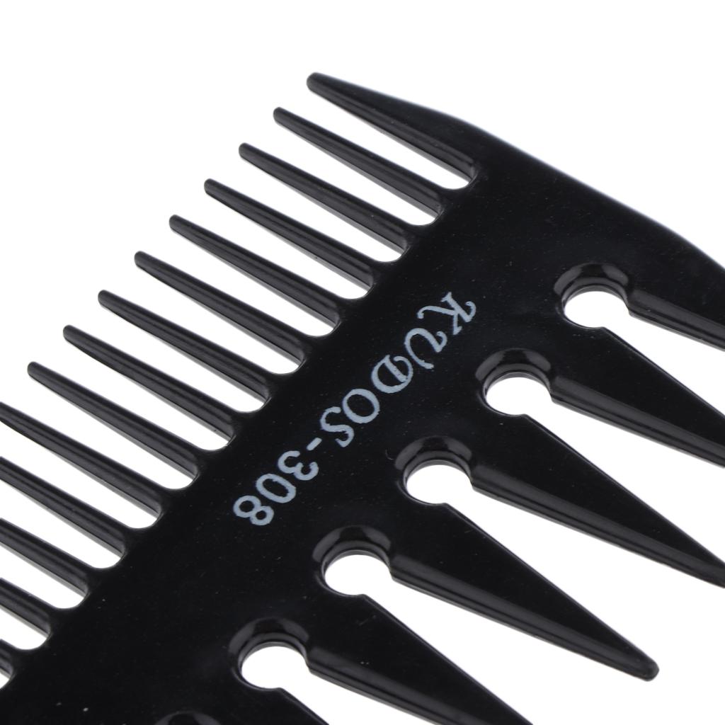 Hair Care Curly Hair - Wytrzymały plastikowy grzebień do włosów, antystatyczny,