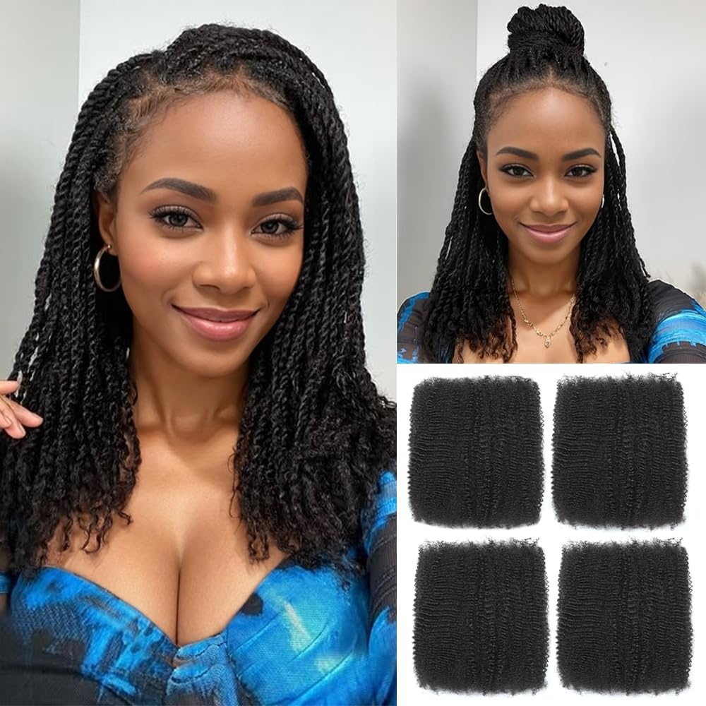 Hair Care Curly Hair - 1/3/5 szt. Afro Kinky Curly Bulk