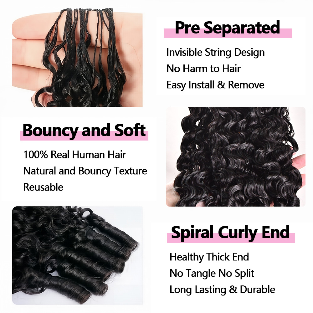 14 16 18 cali Miracle Knots Cr – Hair Care Curly Hair recenzja i cena