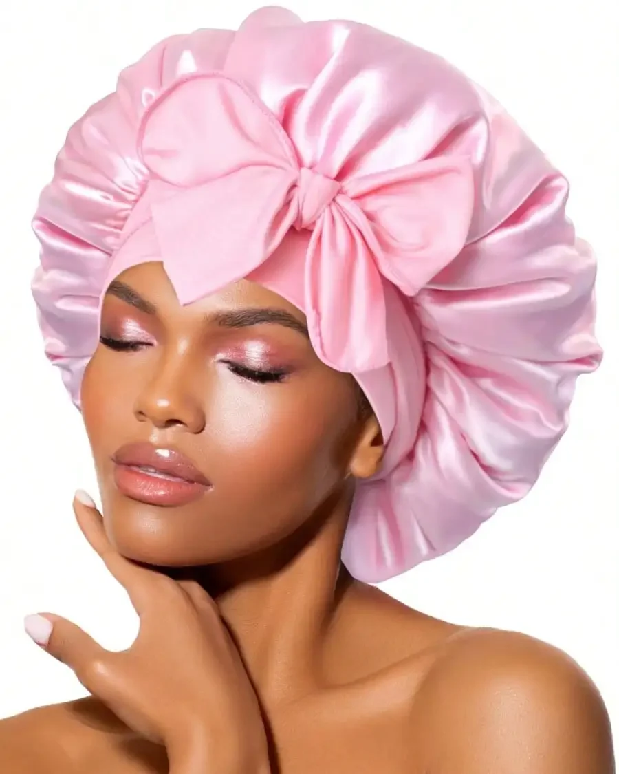 Satynowy czepek dla kobiet 202 – Hair Care Curly Hair recenzja i cena
