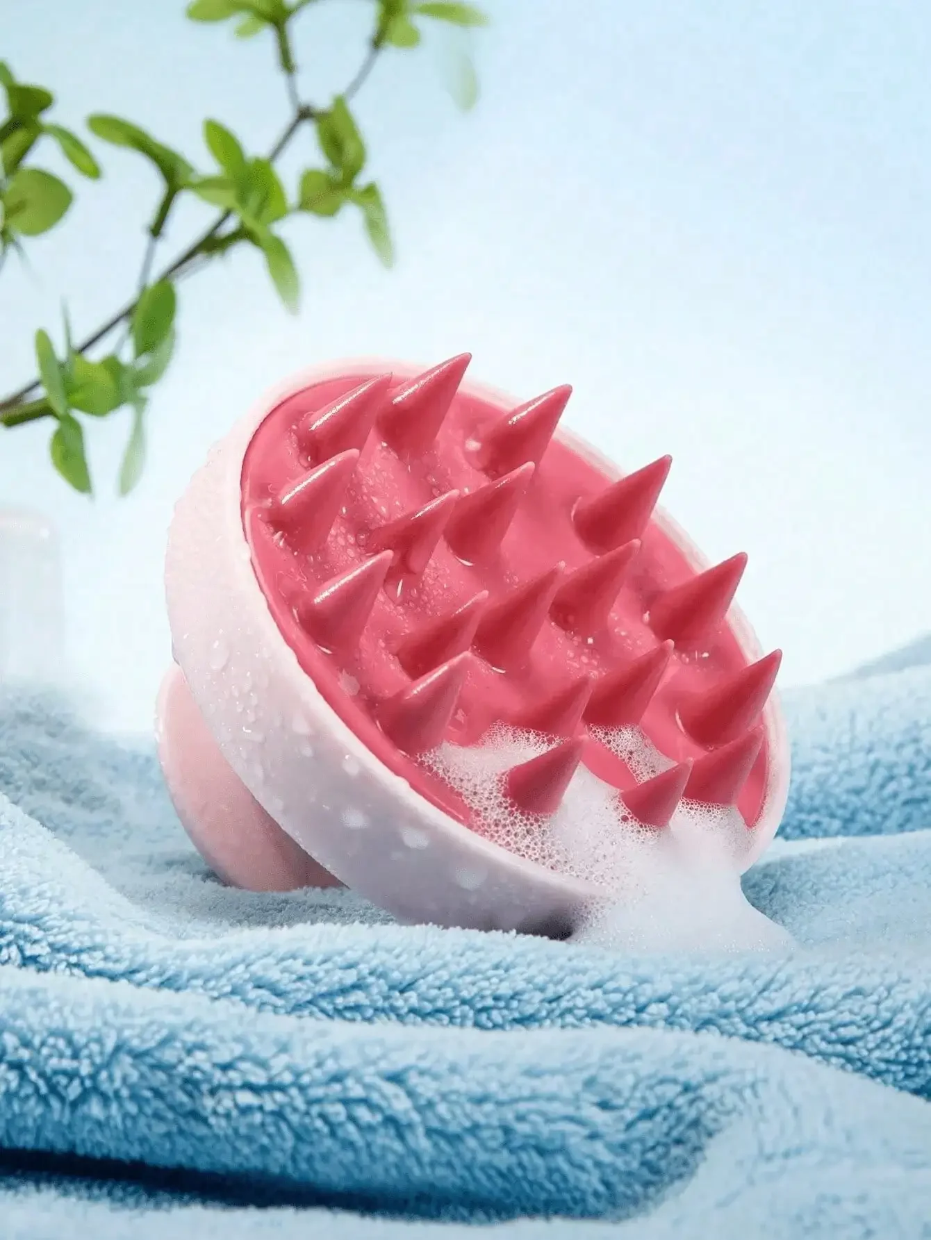 1 szt. Miękka silikonowa szczo – Hair Care Curly Hair recenzja i cena