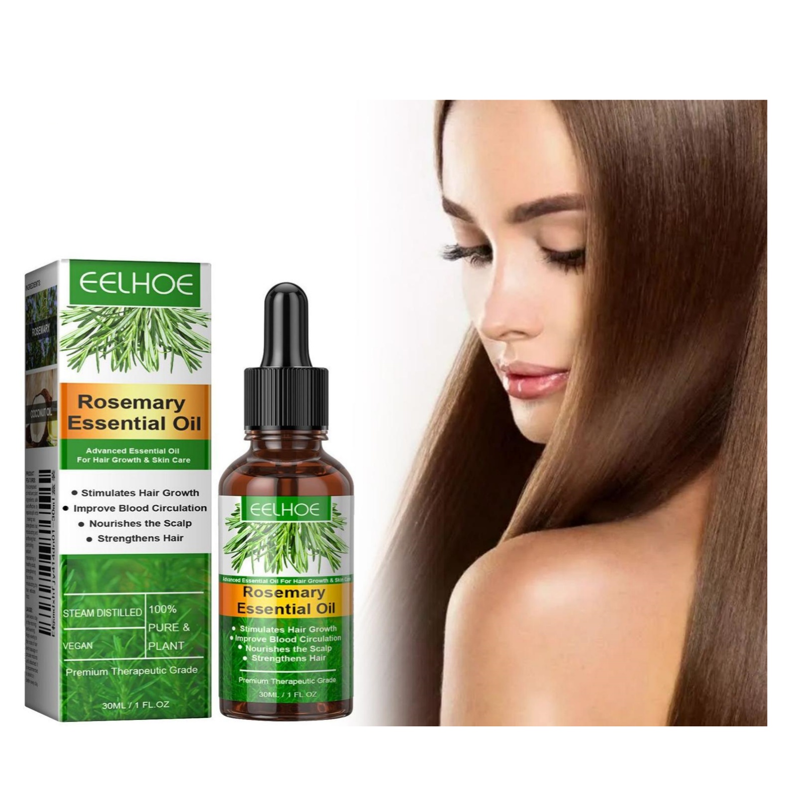 Eelhoe Olejek Eteryczny do Pie – Rosemary Hair Oil recenzja i cena