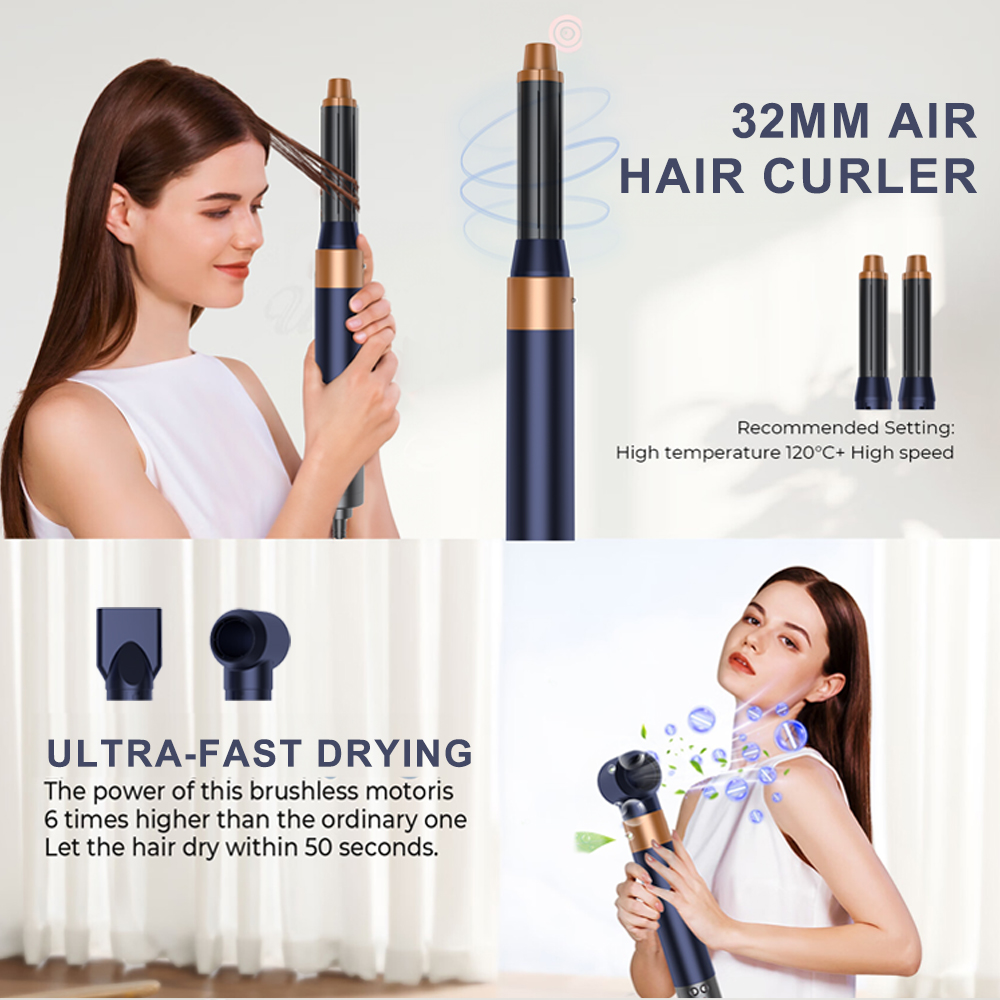 SMET Hot 7-w-1 Profesjonalne n – Hair Care Curly Hair recenzja i cena