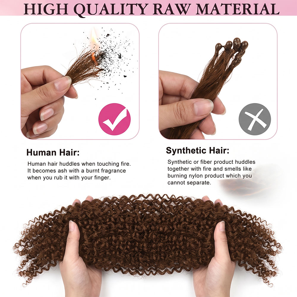 14-18 cali Afro Kinky Curly Bu – Hair Care Curly Hair recenzja i cena