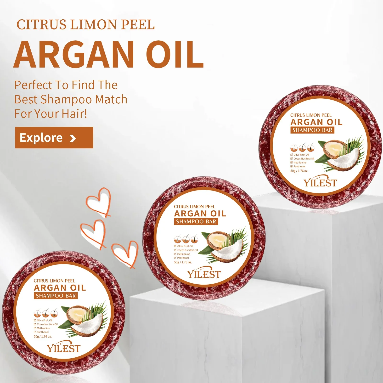 4 sztuki szamponu w kostce prz – Rosemary Hair Oil recenzja i cena