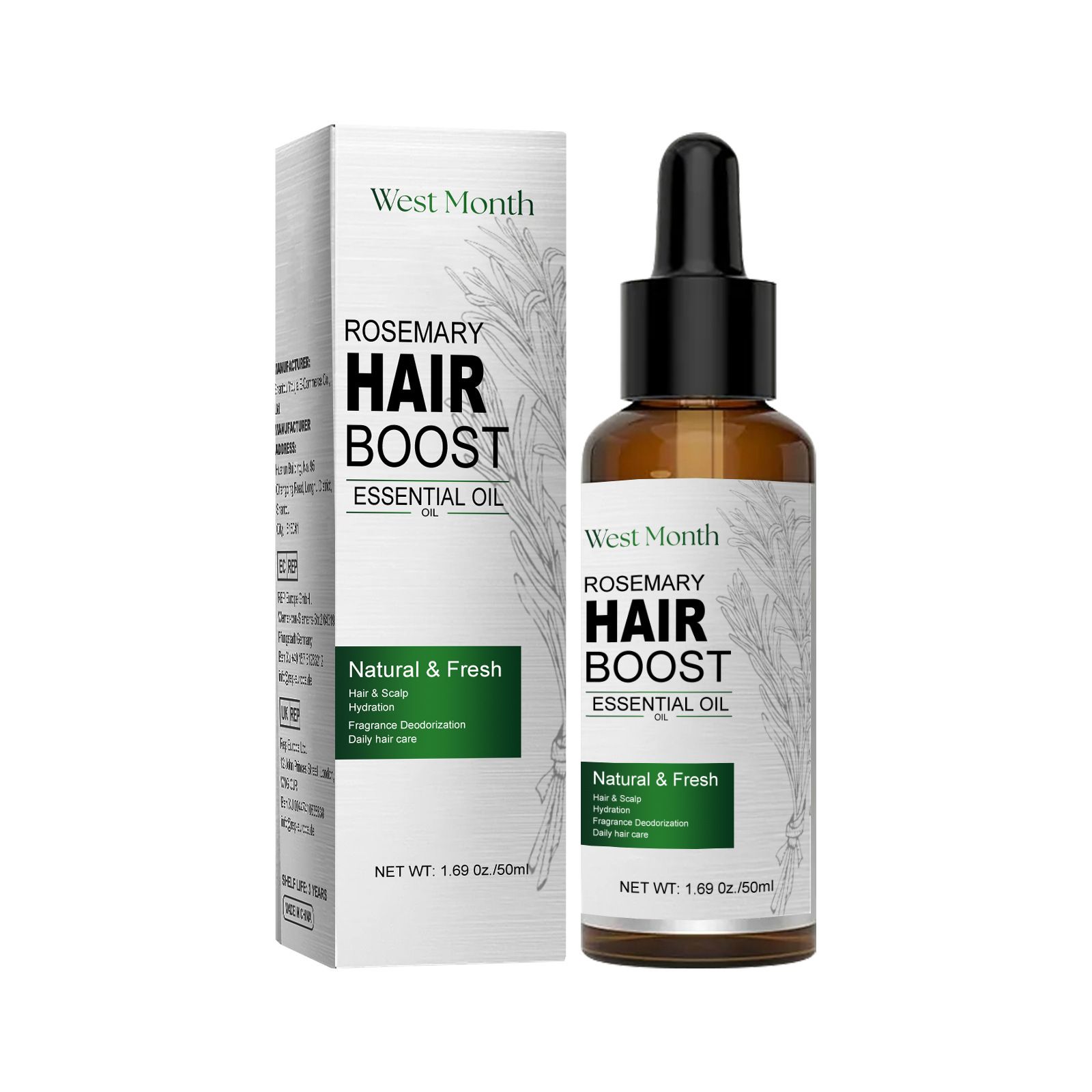 Olejek eteryczny na porost wło – Rosemary Hair Oil recenzja i cena